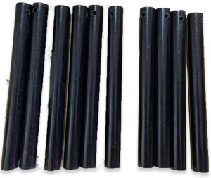 10 Pack Fire Starter Rod Magnesium Rod Flint， Ferrocerium Flint Premium Lighter 8x0.8cm - Glow in The Dark Survival Tool Kit for Outdoor Camping Living Survival DIY Your Own Survival Kit