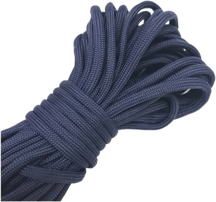 10meters 10mm Paracord 550 Parachute Cord Lanyard Rope DIY Bracelet Accessories(White)