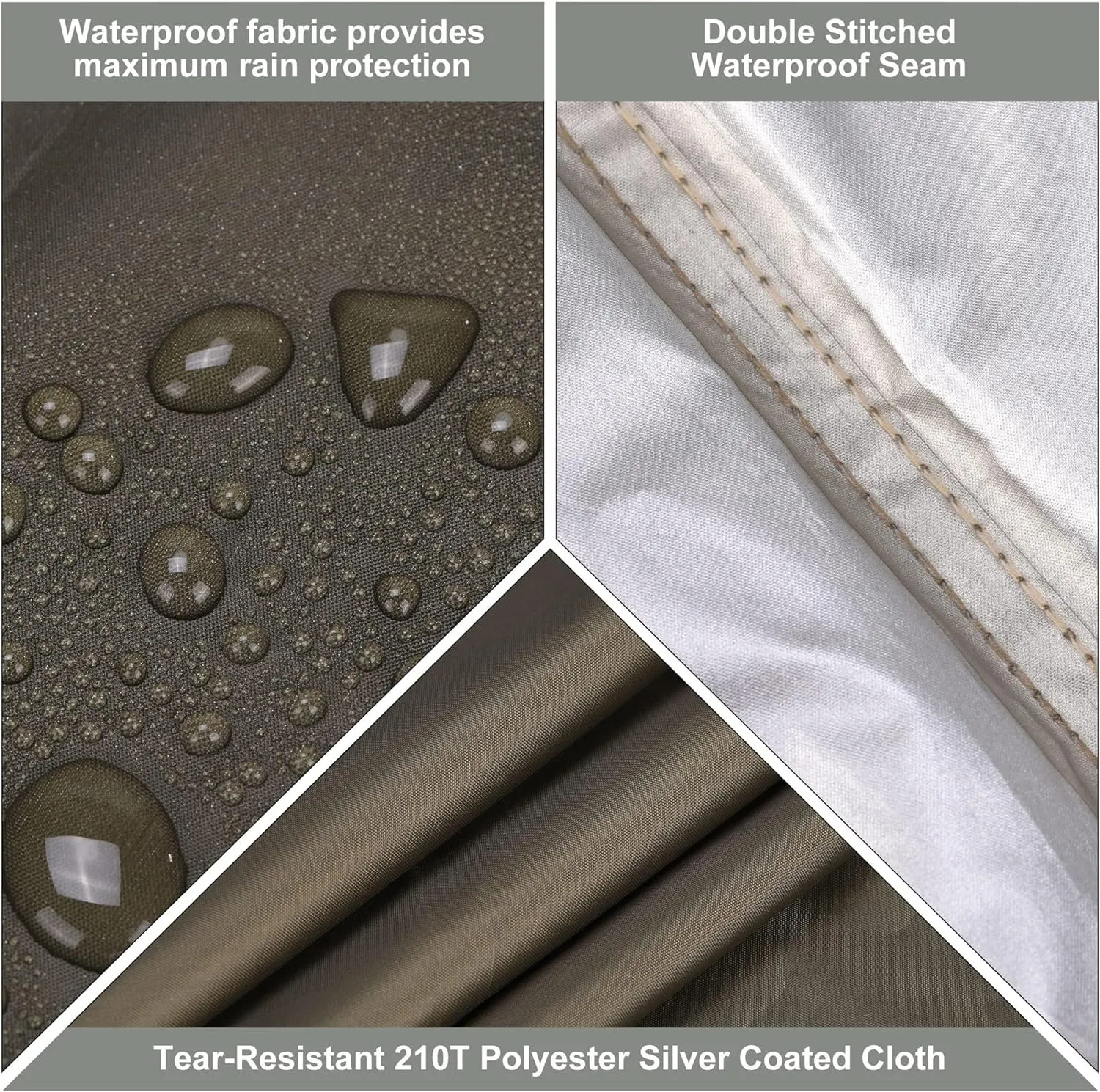 10X9FT Waterproof Camping Tarp with 2 Aluminum Poles - Lightweight, UV-Resistant, Perfect for Picnics, Hiking, and Outdoor Adventures - Includes Stakes and Ropes
