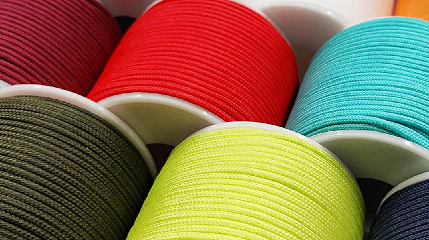 137feet 2mm Paracord/Parachute Cord,3-Strand Core Nylon Ropes, Multifunction Utility Rope for Outdoor Emergency Tactical Survival Camping Hiking Bracelet Lanyards Keychain Dog Collar DIY Craft