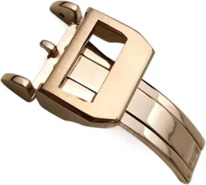 18mm 20mm 316L Stainless Steel Buckle For IWC Pilot Mark Portugieser Replacement Watch Accessories Folding Clasp