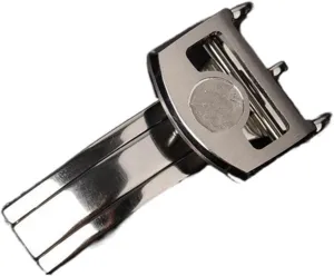 18mm Stainless Steel Deployment Folding Clasp for IWC buckle Mark LE PETIT PRINCE Big PILOT Spitfire Timezon Portuguese clasp