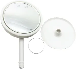 1pc Led Makeup Mirror with Rotation Folding Design Fill Light and Fan for Beauty and Makeup Application Compact and Portable for Travel Use