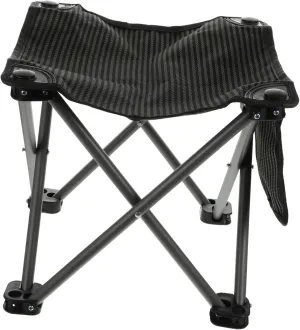 1set Portable Folding Camping Chair with Side Pocket Lightweight Outdoor Stool for Fishing Hiking Travel and Stable Design Quick Setup