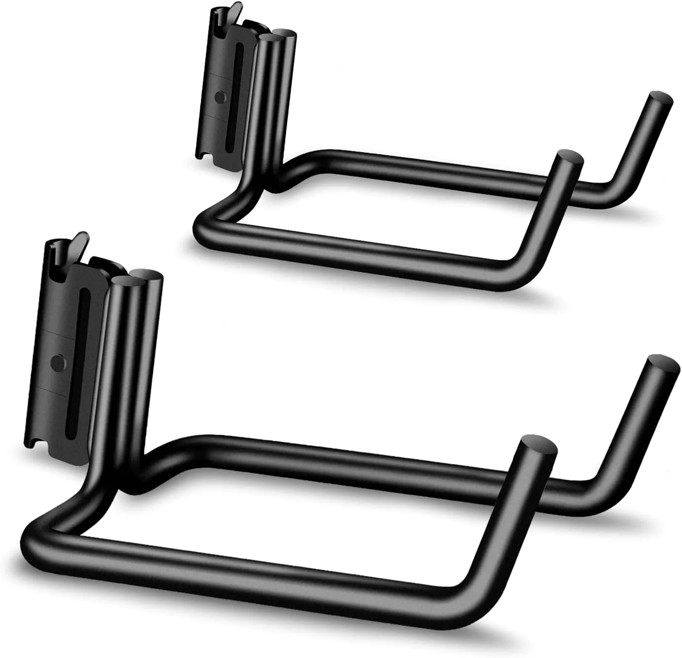 2 Pack E-Track J Hook Hanger with Tie Down Anchor for E Track Accessories for Enclosed Trailer Cargo Tie Down Systems in Trucks, Trailers