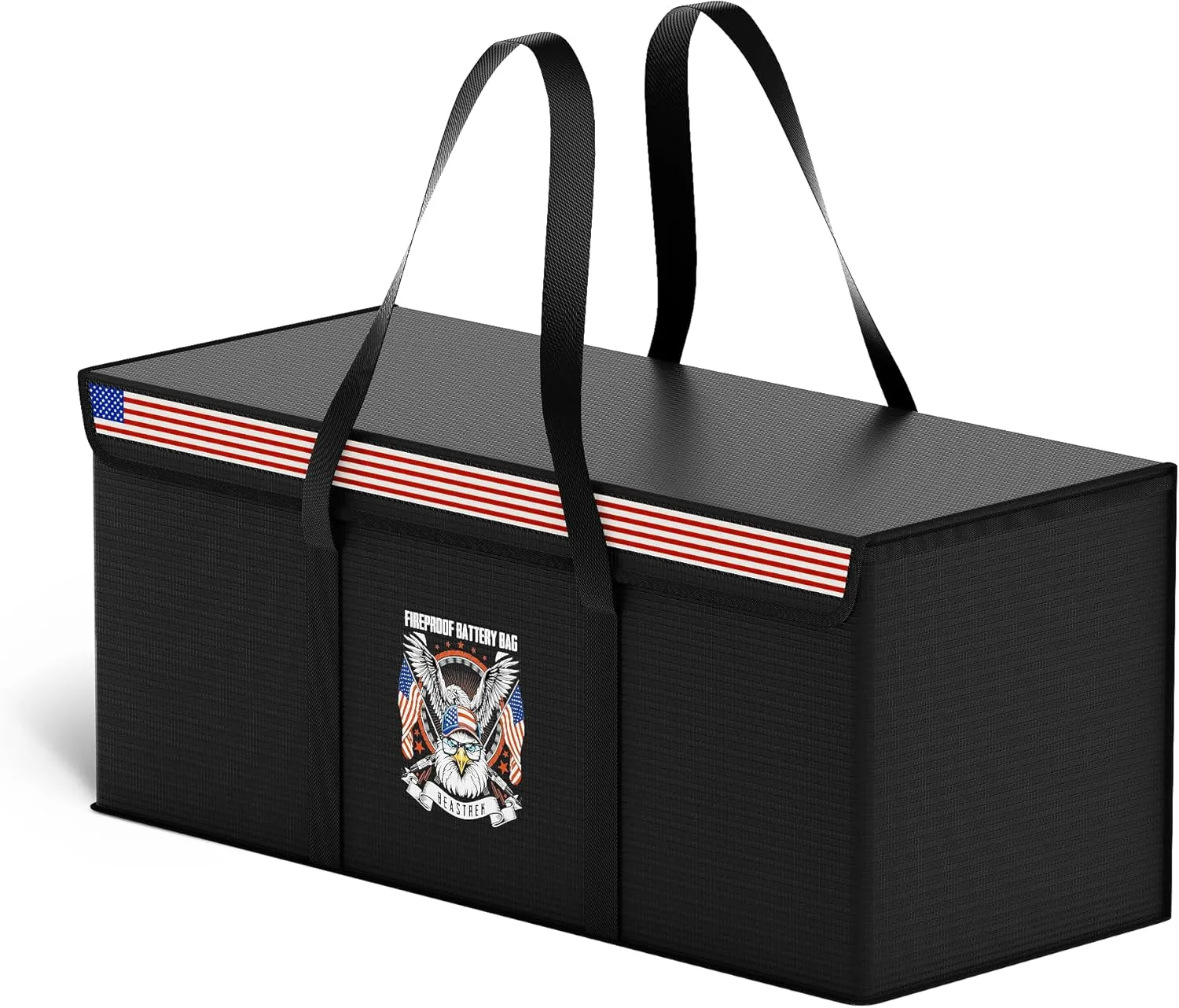 200AH LiFePO4 Lithium Battery Fireproof Bag,Large Capacity Explosion-proof Lipo Battery Safe Bag for Charging and Storage,Compatible with LiTime and Renogy(21.9 * 9 * 9.4in)