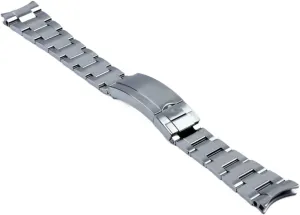 20mm 904L Stainless Steel Curved End Watchband Fit For Rolex Submariner Watch Strap Accessories Folding Buckle Tool