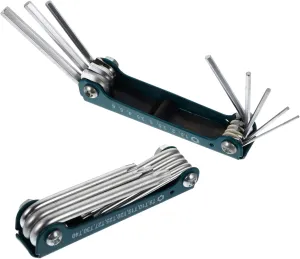 2pcs Folding Multi-function Wrench Internal Hexagon Repair Tool for Construction for Easy Maintenance Assembly Convenient Storage