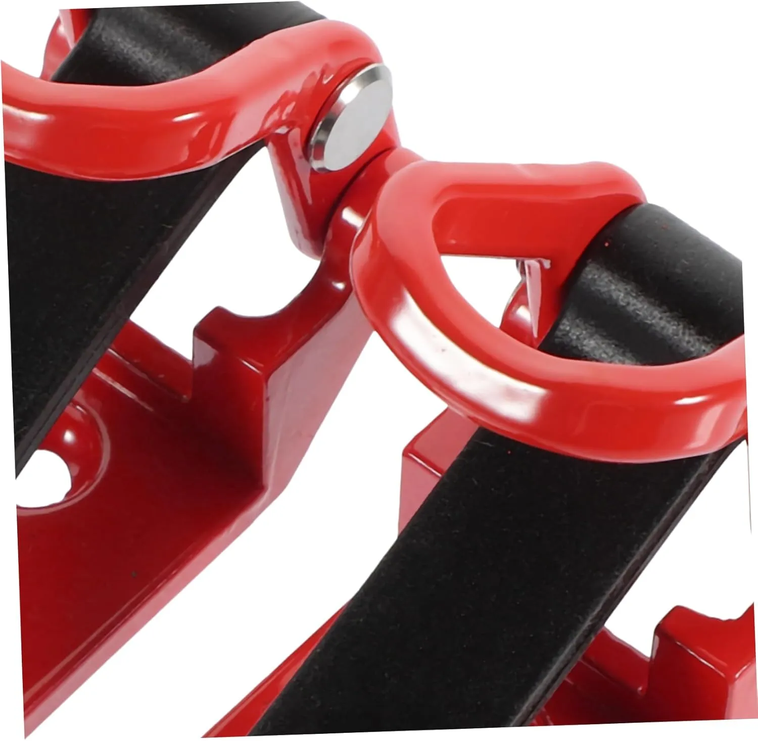 2pcs Metal Hanger Car Roof Rack Bars Hangers Broom Wall Mount Solar Panel Ceiling Hooks Entryway Hooks Cam Hooks for Hanging Adhesive Wall Hooks Cars Shovel Mount Red Zinc Alloy