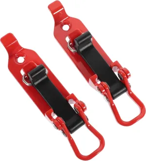 2pcs Metal Shovel Holder Clamp for Roof Rack Secure Tool Mounting Bracket for Cars Suvs and Trucks Sturdy Design for Efficient Storage and Aesthetic Appeal