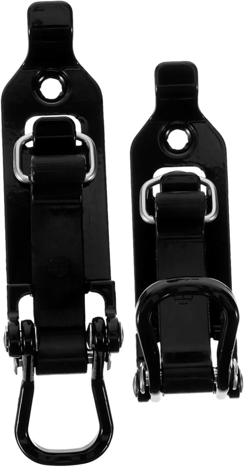 2pcs Shovel Holder Metal Clamp for Roof Rack Secure Tool Mounting Accessories Easy Installation Design for Cars and Trucks Finish