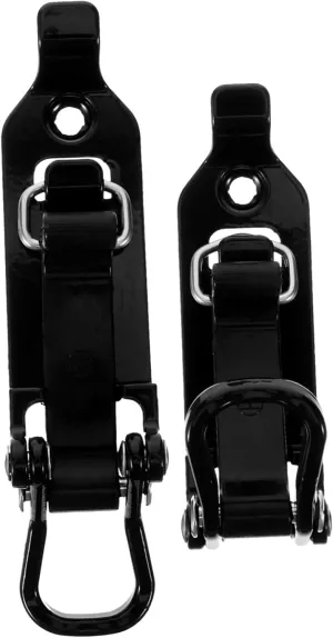 2pcs Shovel Holder Metal Clamp for Roof Rack Secure Tool Mounting Accessories Easy Installation Design for Cars and Trucks Finish