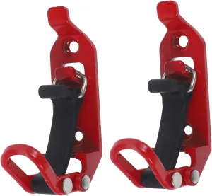 2pcs Shovel Mount for Roof Rack Car Metal Clamp Shovel Holder Sturdy Mounting Clamp for Automotive Accessories