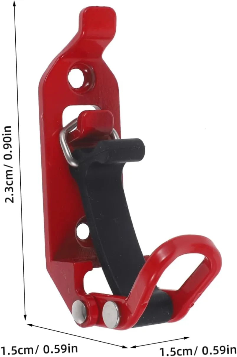 2pcs Shovel Mount for Roof Rack Car Metal Clamp Shovel Holder Sturdy Mounting Clamp for Automotive Accessories
