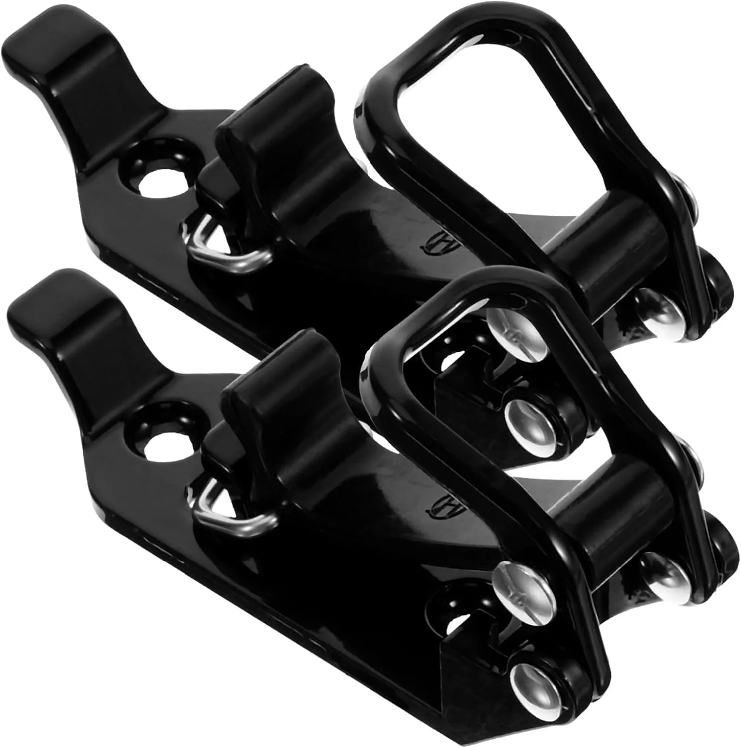 2sets Shovel Mount for Roof Car Metal Shovel Clamp Multi-Functional Clamp Stand for Roof Rack 2pcs*2