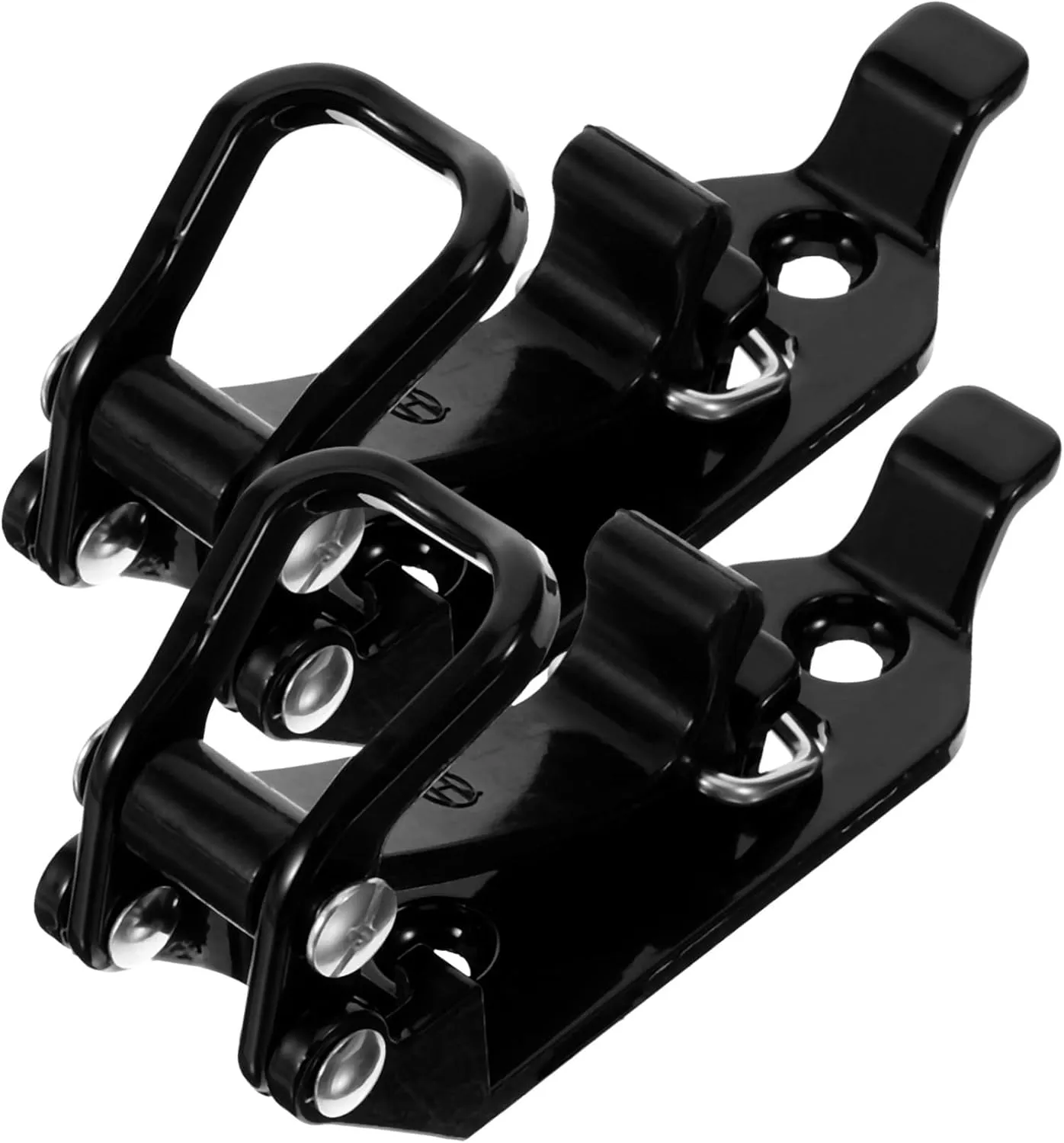 2sets Shovel Mount for Roof Car Metal Shovel Clamp Multi-Functional Clamp Stand for Roof Rack 2pcs*2