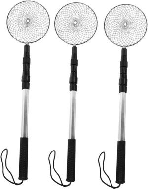 3-Pack Stainless Steel Beach Scoop Multifunctional Sifter Mesh Shovel Portable Shell Digging Tool for Outdoor Fun