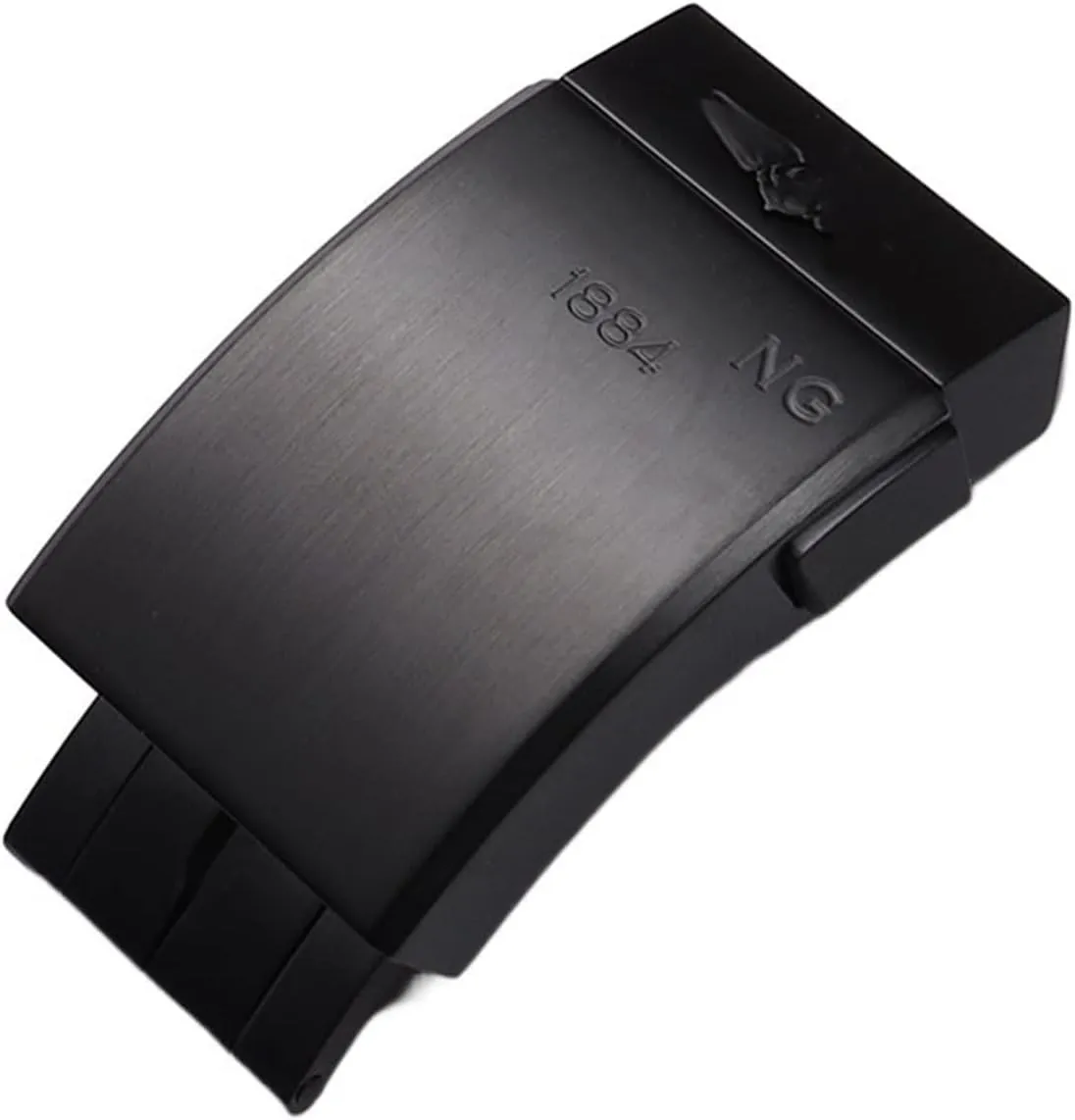 316L Stainess Steel Buckle For Breitling Watchband 20mm Polishing Double Click Clasp Strap Folding Buckle