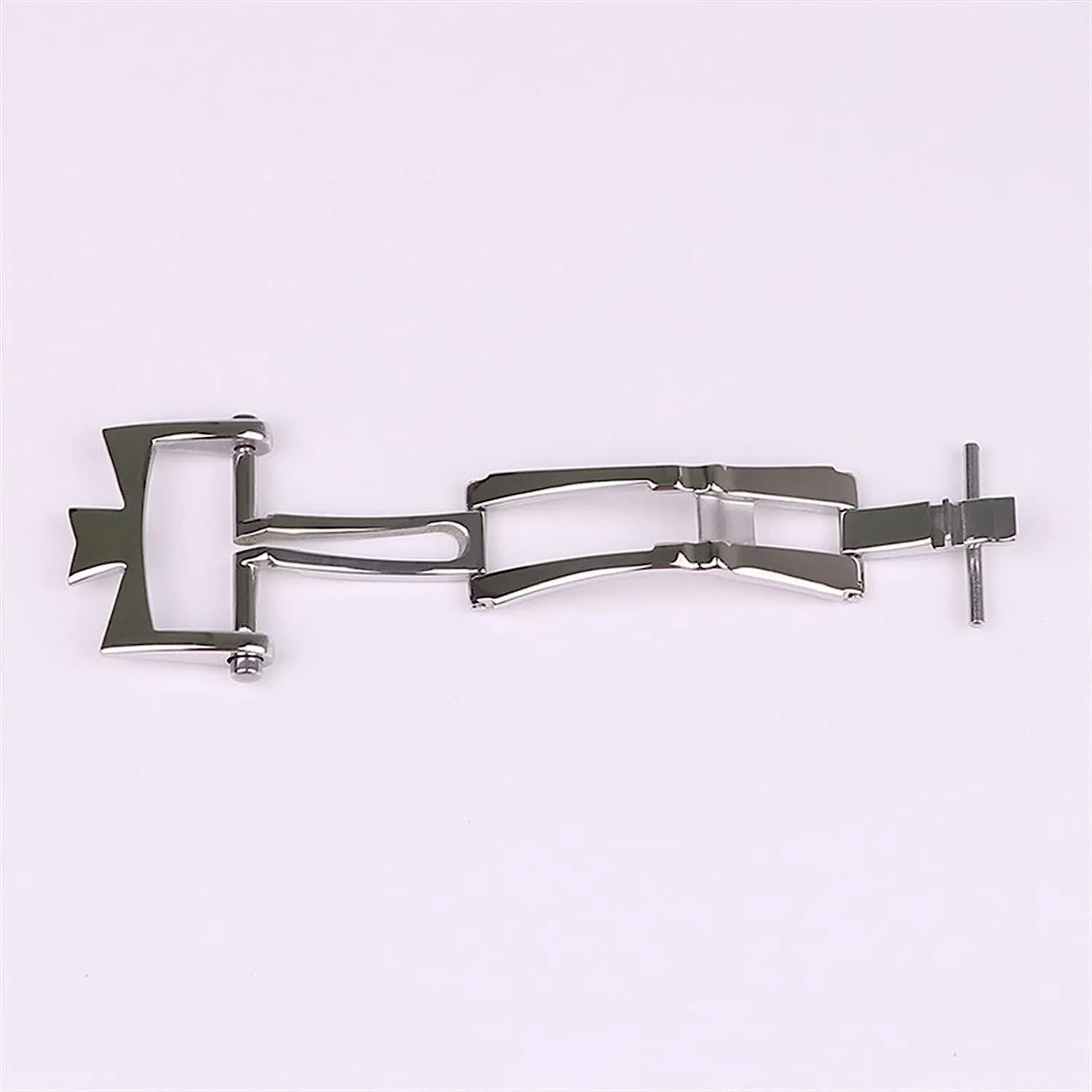 316L Stainless Steel Folding Butterfly Buckle for Vacheron Constantin Strap Double Press Buckle Watch Accessories 18mm