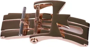 316L Stainless Steel Folding Butterfly Buckle for Vacheron Constantin Strap Double Press Buckle Watch Accessories 18mm