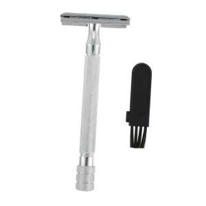 3pcs Elderly Male Shaver Manual Safety Razor Double Blade Gentle Face Shave Beard Trimmer Tool
