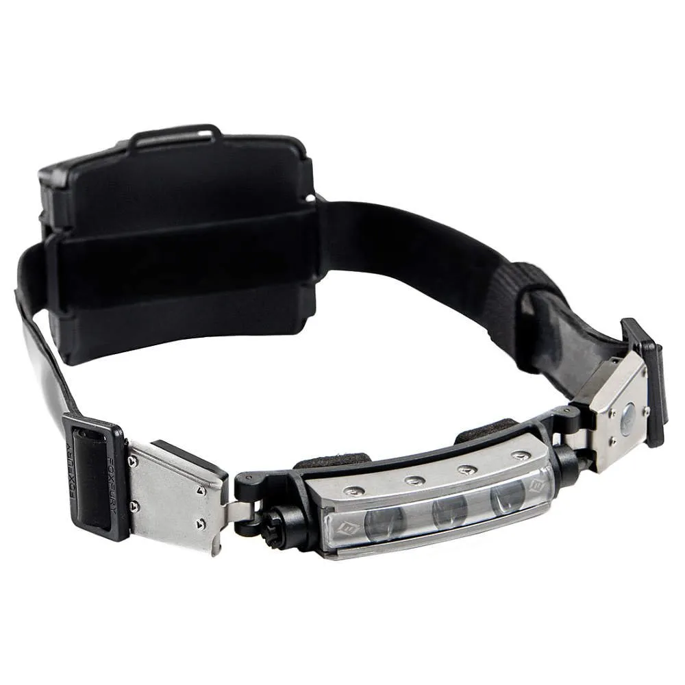 480-009S Discover Tasker S LED Helmet Light/Headlamp with Silicone and Elastic Strap, 120 Lumens