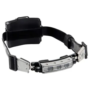 480-009S Discover Tasker S LED Helmet Light/Headlamp with Silicone and Elastic Strap, 120 Lumens
