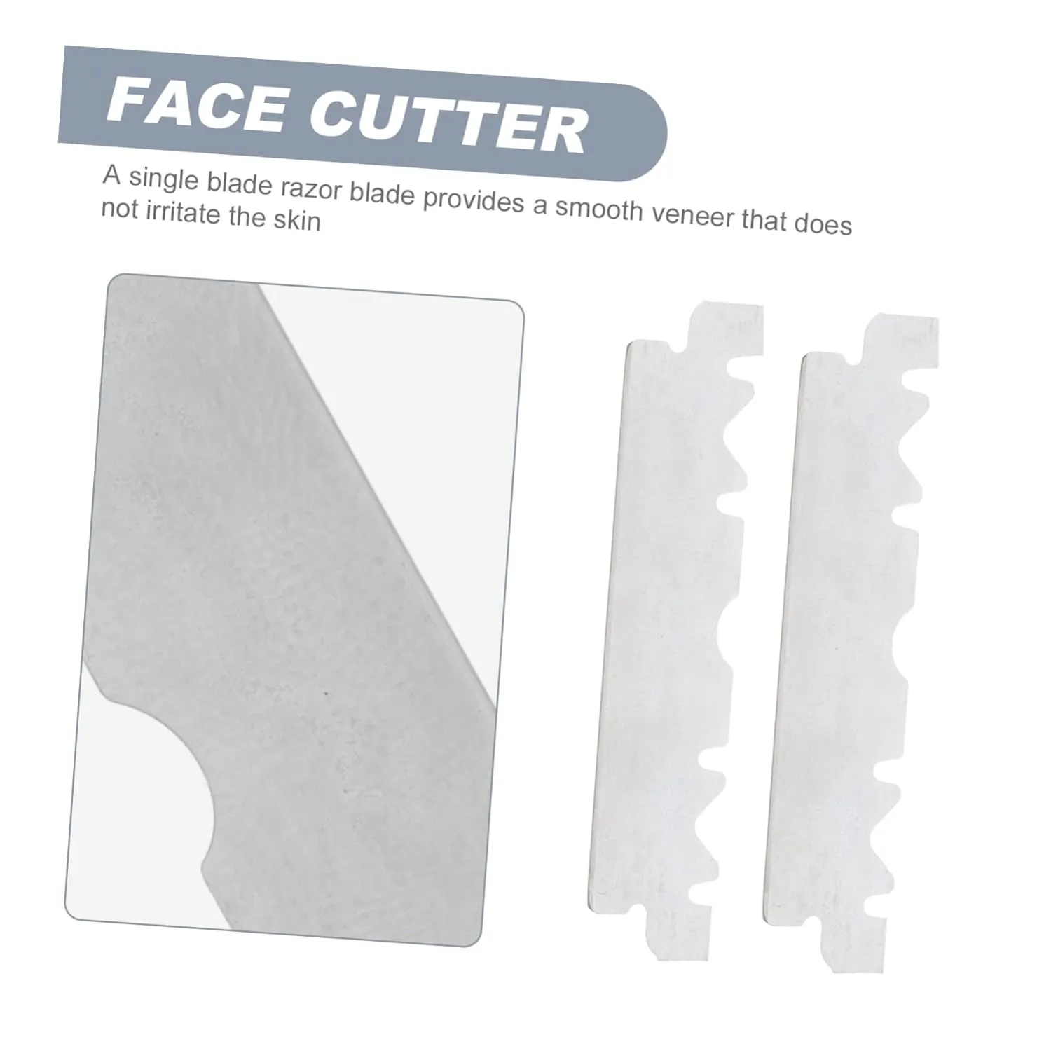 500pcs Single Edge for Men Old Folding Cutter Blades Lightweight Design for Comfortable Shaving for Barbershop Grooming