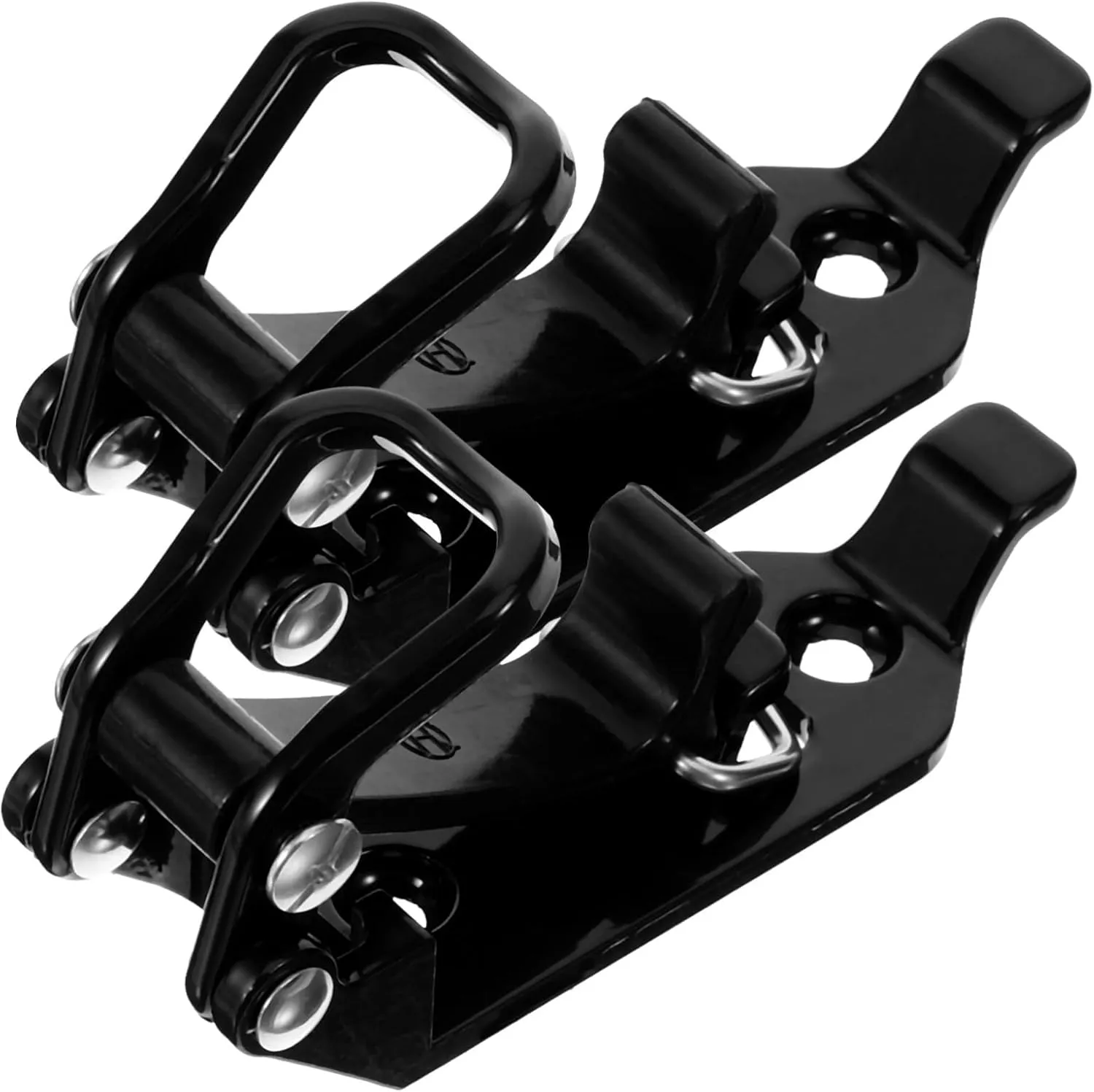 5sets Shovel Rack for Car Rooftop Metal Clamp Mount Rooftop Shovel Mount Car Accessory 2pcs*5