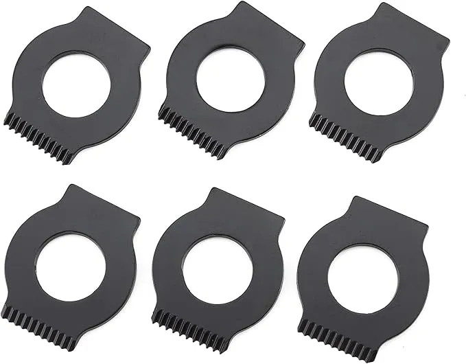 6 PCS Ferro rods Striker, YSD-22011 Ferrocerium Rod Scraper, DIY Your EDC Tools for Survival, Emergency, Camping, Backpacking, Hiking, Bush-Craft, Hunting