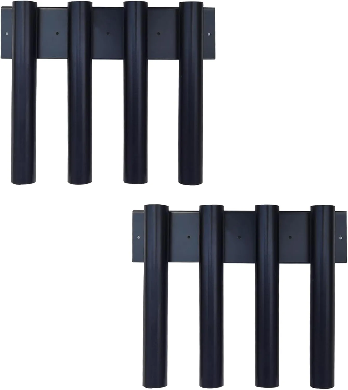 8-hole Shovel Holder for Truck, Shovel Mount 8 Holes in 2 Groups, Heavy Duty Trailer Tool Rack for Trimmer, Rake, Lawn, Landscape Hand Tools (Bed & Box Mount) (8 Holes Bed Muont Upgrade)