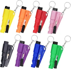 8 PCS Window Breaker Seatbelt Cutter,3 in 1 Car Window Breaker Tool,Car Glass Breaker and Seatbelt Cutter,Car Emergency Escape Tool for Automotive Accidents