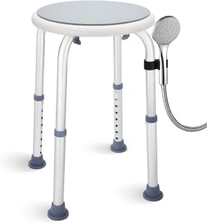 Adjustable Bath Seat, FSA/HSA Compliant Bathroom Bathtub Shower Chair Stool for Elderly and Disabled, Seniors Tub Transfer Bench for Inside Shower
