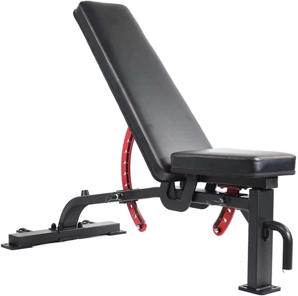 Adjustable Benches Foldable Fitness Chair Professional Dumbbell Bench Adjustable Supine Board Commercial Bench Press Personal Training Training Stool Gym Training Tools Sitting Bench Strengt