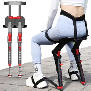 Adjustable Chairless Wearable Invisible Chair, Wearable Chair Invisible Seat,Invisible Chair Wearable Exoskeleton Human Ergonomics Stool ﻿