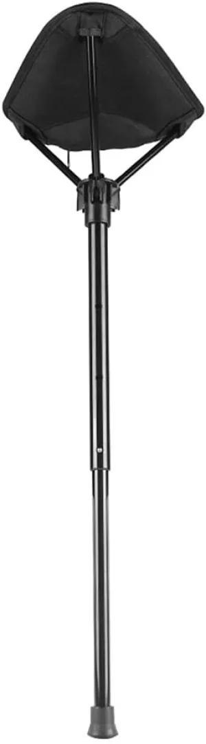 Adjustable Telescopic Foldable Stool Single Leg Tall Chair Outdoor Folding Stool Camping Stool Portable high Stool