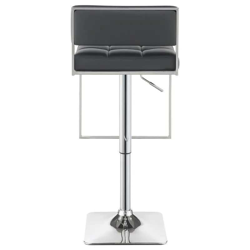 Alameda Adjustable Bar Stool Chrome and Grey - 100195