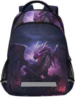 ALAZA Toddler Backpack School Boys Girls Bookbag Kids Children Bags Dragon Pterosaur Student Daypack Travel Teen