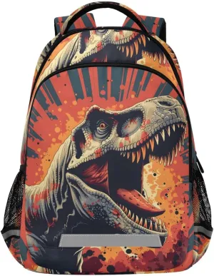 ALAZA Toddler Backpack School Girls Boys Bookbag Kids Children Bags T-rex Roar Student Daypack Travel Teen