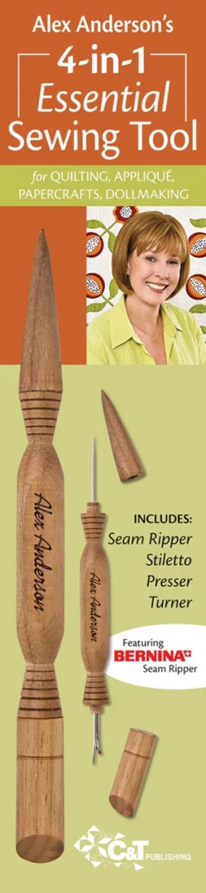 Alex Andersons 4-in-1 Essential Sewing Tool # 20109T Sku:62434