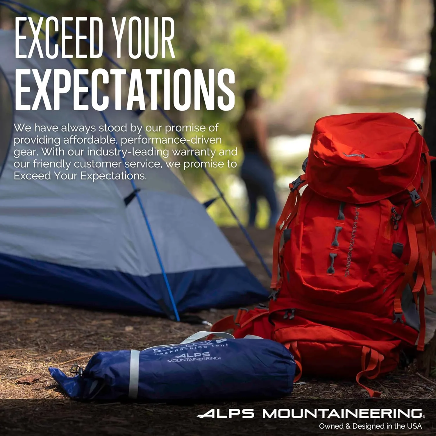 ALPS Mountaineering Tri-Leg Stool - Charcoal/Citrus, New