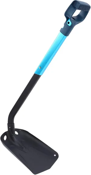 Aluminium Alloy Outdoor Multifunction Long Handle Folding Snow Mud Shovel for Climbing Camping Tool