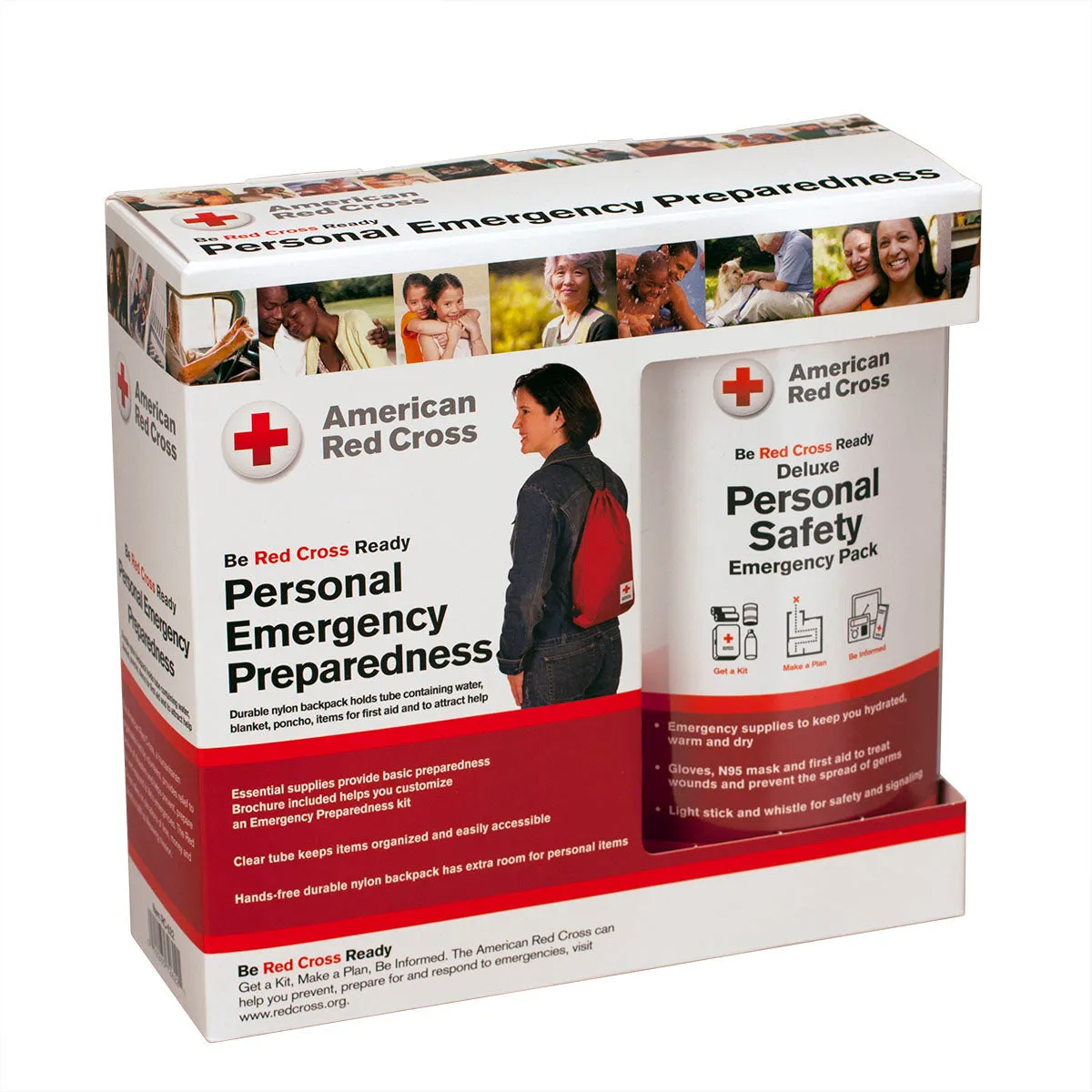 American Red Cross Deluxe Personal Safety Emergency Pack