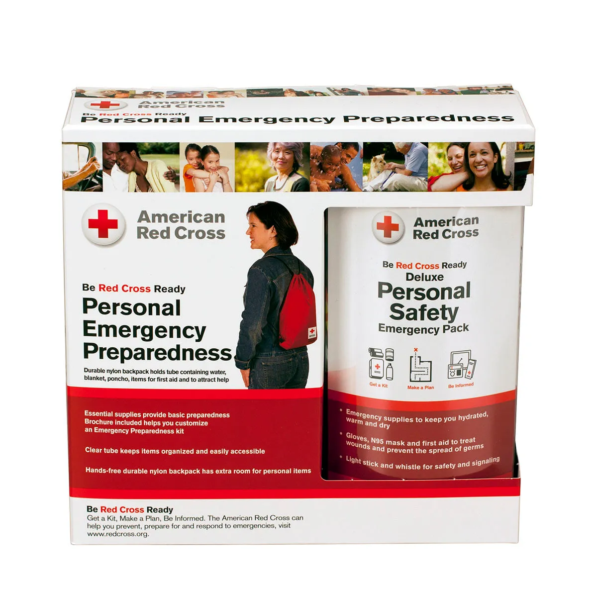 American Red Cross Deluxe Personal Safety Emergency Pack