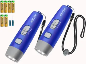 ANIZR Electronic Whistles with Lanyard,Adjustable 3 Tone & 3 High Volume Hand Emergency Whistle Basketball Referee Whistle for Coach,Teacher,Police,Outdoor Camping Boating Hiking(with Battery)