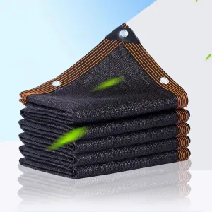 Anti-Aging Heat Insulation Shade Netting,Black Sunblock Shade Cloth Net,Garden Outdoor Car Shade Mesh Tarp,Privacy Netting,Windbreak Fencing,Greenhouse Anti-UV Sunshade Net (16x20ft)