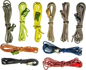 ASR Outdoor Paracord Bracelet Making Kit with Buckles Assorted Solid Colors 10pc