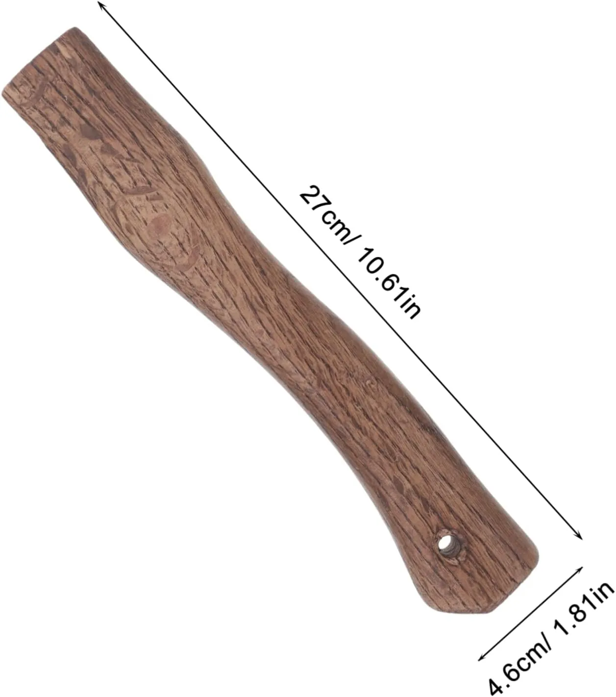 Axe Handle Replacement Wooden for Hatchet Handle for Camp Axe Precision Cutting Tool for Woodworkers for Chopping and Carving Tasks