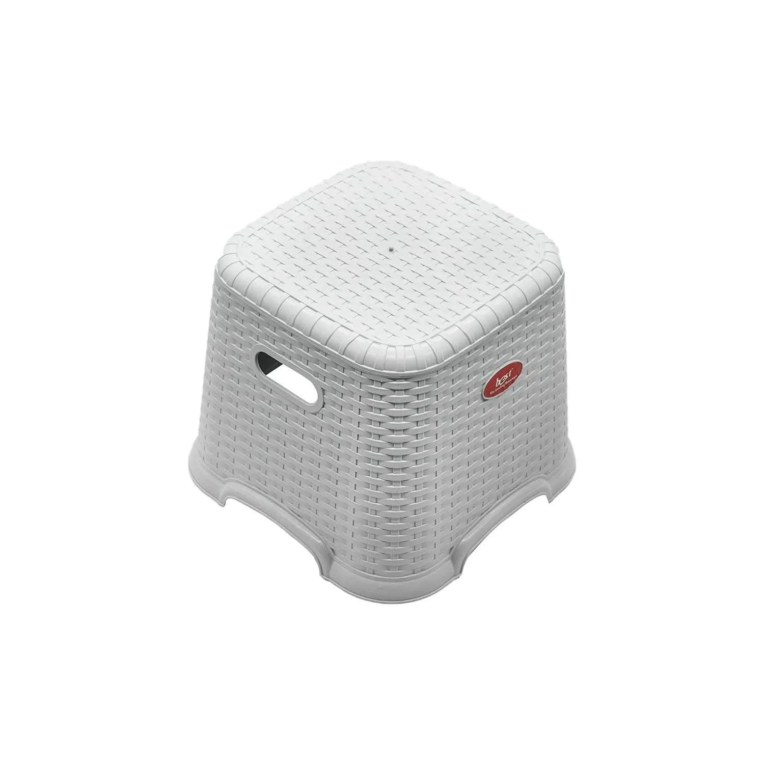 BB BACKBENCHERS Crown Plastic Stool ( ivory )