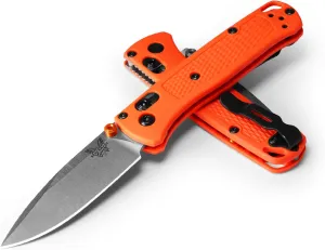 Benchmade - Mini Bugout 533 Folding Knife with Orange Grivory Handle (533)